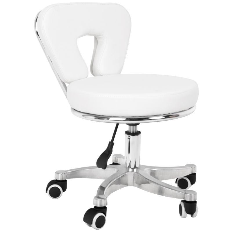 Taboret Kosmetyczny Do Pedicure 9266 Biały