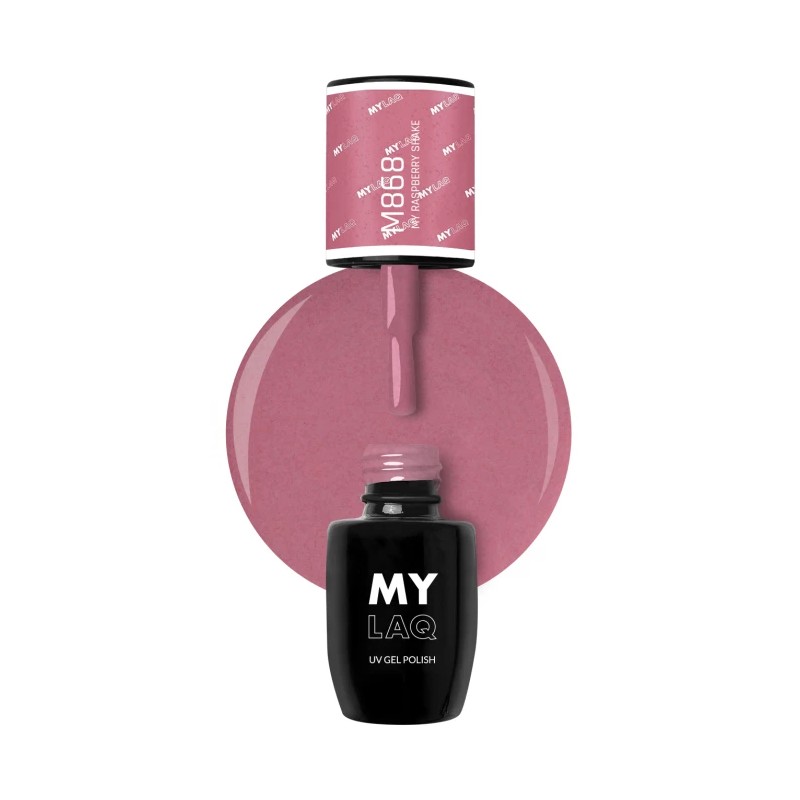 Lakier Hybrydowy MyLaq M868 My Raspberry Shake 5ml