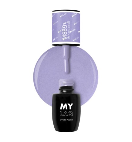 Lakier Hybrydowy MyLaq M869 My Purple Dress 5ml