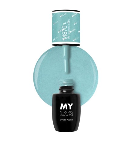 Lakier Hybrydowy MyLaq M870 My Turquoise Party 5ml