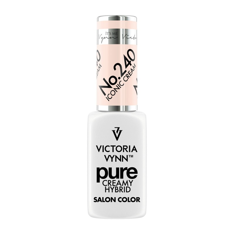 Lakier Hybrydowy Victoria Vynn Pure Creamy Hybrid No.240 Iconic Cream 8ml