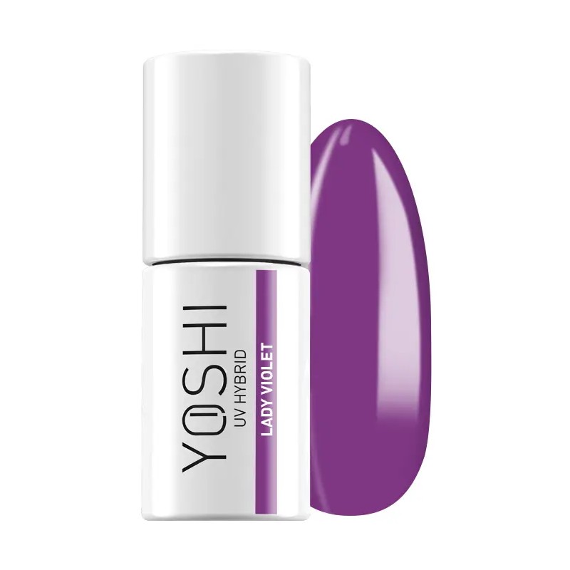 Lakier Hybrydowy Yoshi 126 Lady Violet 6ml