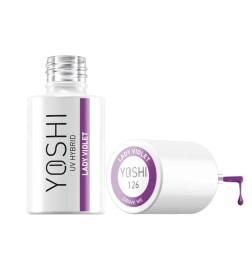 Lakier Hybrydowy Yoshi 126 Lady Violet 6ml