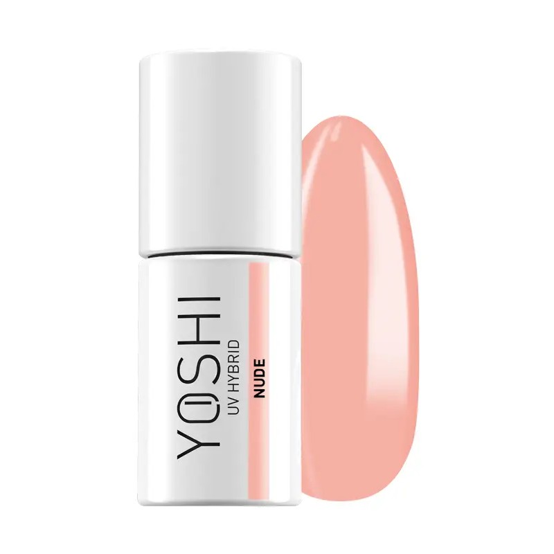 Lakier Hybrydowy Yoshi 002 Nude 6ml