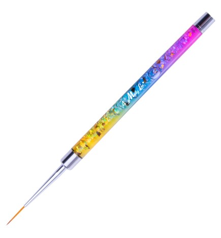 Mollylac Pro Liner Rainbow Pędzelek do Zdobień 14mm