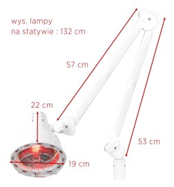 Lampa Solux Infrared Na Statywie 6102