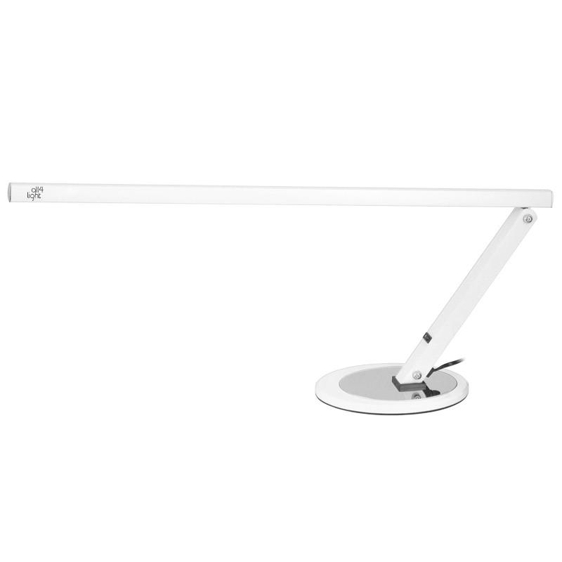 Lampa Na Biurko Slim 20w Biała All4light