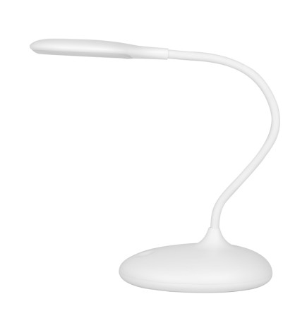 Lampka Ring Led Snake Na Biurko Biała