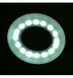 Lampka Ring Led Snake Na Biurko Biała