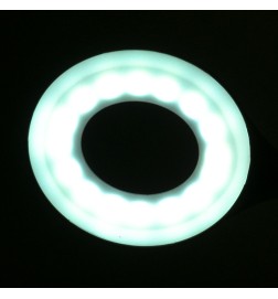 Lampka Ring Led Snake Na Biurko Biała