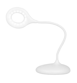 Lampka Ring Led Snake Na Biurko Biała