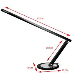 Lampa Na Biurko Slim Led Czarna