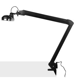 Lampa Warsztatowa Led Elegante 801-S Z Imadełkiem Standard Czarna