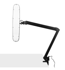 Lampa Warsztatowa Led Elegante 801-S Z Imadełkiem Standard Czarna