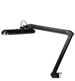 Lampa Warsztatowa Led Elegante 801-S Z Imadełkiem Standard Czarna