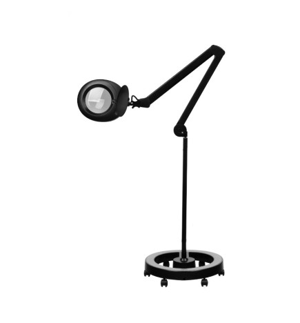 Lampa Lupa Elegante 6025 60 Led Smd 5d Black Ze Statywem