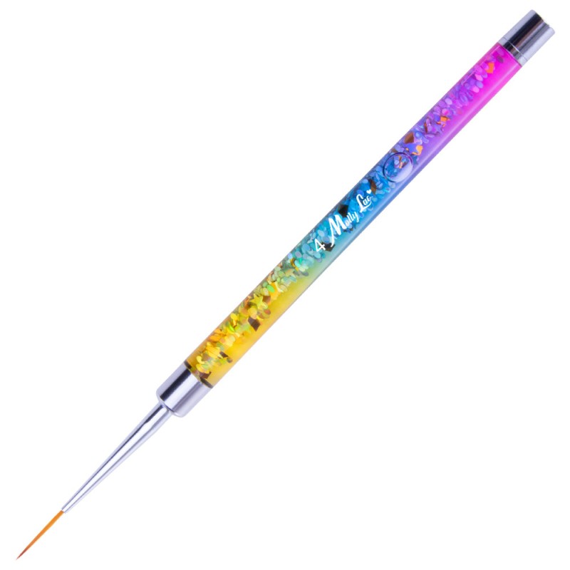 Mollylac Pro Liner Rainbow Pędzelek do Zdobień 19mm