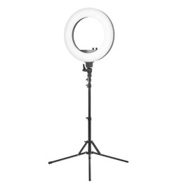 Lampa Pierścieniowa Ring Light 18"" 48w Led Czarna + Statyw