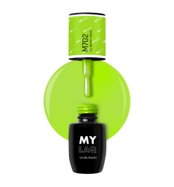 Lakier Hybrydowy MyLaq M702 My Bright Green 5ml