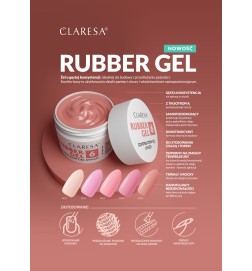 Claresa - Żel Budujący Rubber Gel 2 12g