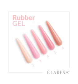 Claresa - Żel Budujący Rubber Gel 2 12g