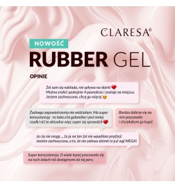 Claresa - Żel Budujący Rubber Gel 2 12g