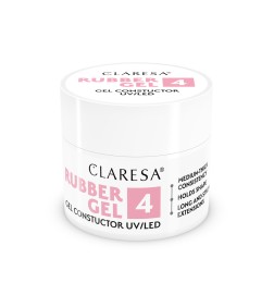 Claresa - Żel Budujący Rubber Gel 4 12g