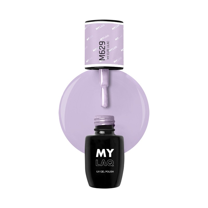 Lakier Hybrydowy MyLaq M629 My Cute Lilac 5ml