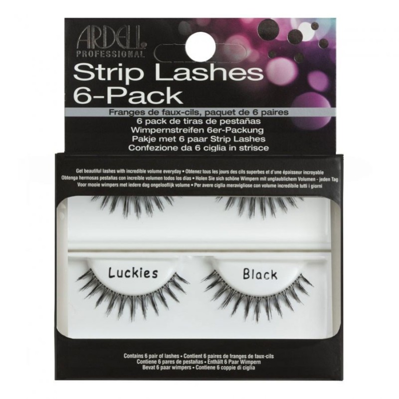 Ardell Rzęsy Luckies Black 6 Pack