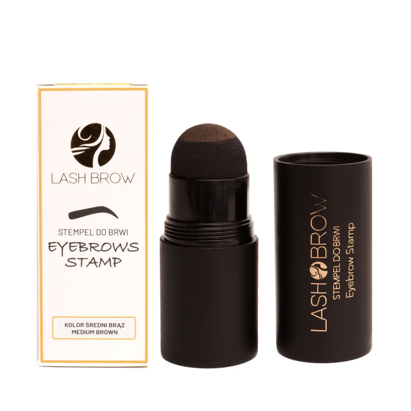 Lash Brow Stempel Do Brwi Eyebrows Stamp Średni Brąz