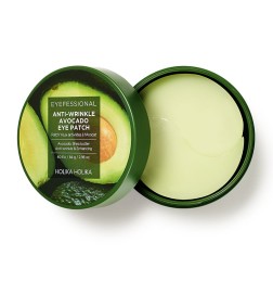 Holika Holika Eyefessional Anti-Wrinkle Avocado Eye Patch Hydrożelowe Płatki Pod Oczy Z Ekstraktem Z Awokado 60szt