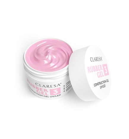 Claresa - Żel Budujący Rubber Gel 3 45g