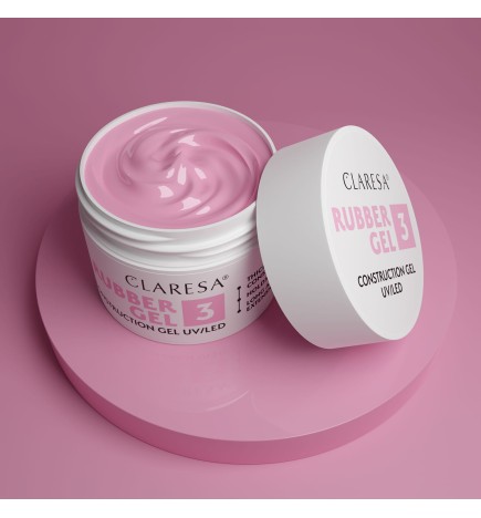 Claresa - Żel Budujący Rubber Gel 3 45g