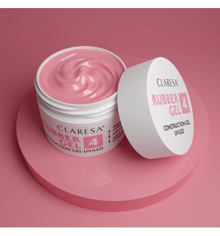 Claresa - Żel Budujący Rubber Gel 4 45g