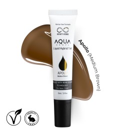 Farbka Aqua Drops Liquid Hybrid Tint Odcień Apollo - Medium Brown