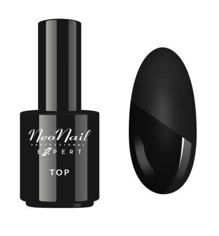 Top Hybrydowy NeoNail Expert Top Shine Bright 15ml