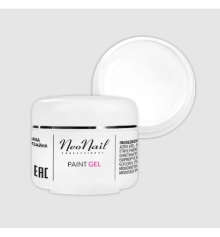 Paint Uv/Led Gel 5 Ml - White Rose