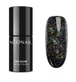 Top hybrydowy 7,2 ml - Top Glow Multicolor Holo