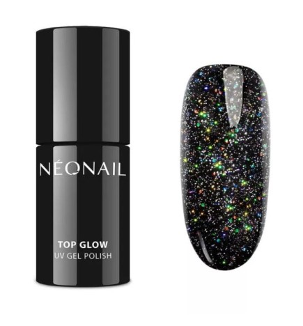 Top hybrydowy 7,2 ml - Top Glow Multicolor Holo