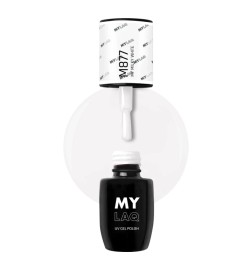 Lakier Hybrydowy MyLaq M877 My Milky White 5ml