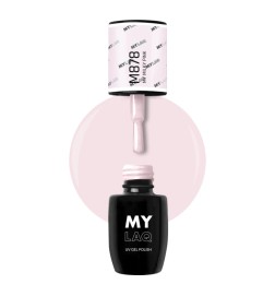 Lakier Hybrydowy MyLaq M878 My Milky Pink 5ml