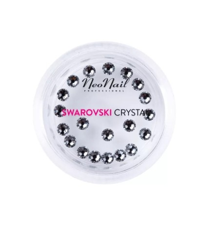 Cyrkonie Swarovski Ss9 20Szt, - Crystal 001 Silver Night