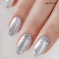 Baza hybrydowa 7,2 ml - Glitter Effect Base Silver Twinkle