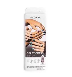 Lakier Hybrydowy do Manicure w Naklejce NeoNail Gel Stickers Easy On M04