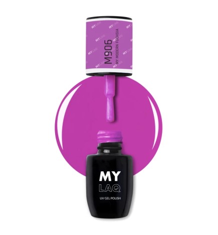 Lakier Hybrydowy MyLaq M906 My Modern Fuchsia 5ml