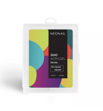 NeoNail Formy Duo AcrylGel - 01 Classic Square