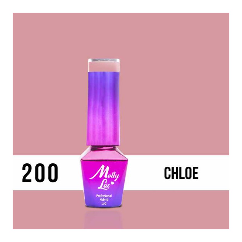 Lakier Hybrydowy MollyLac Sensual Chloe Nr.200 5ml