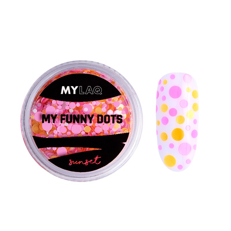 Ozdoba Do Paznokci Funny Dots Sunset - Kropki 3g