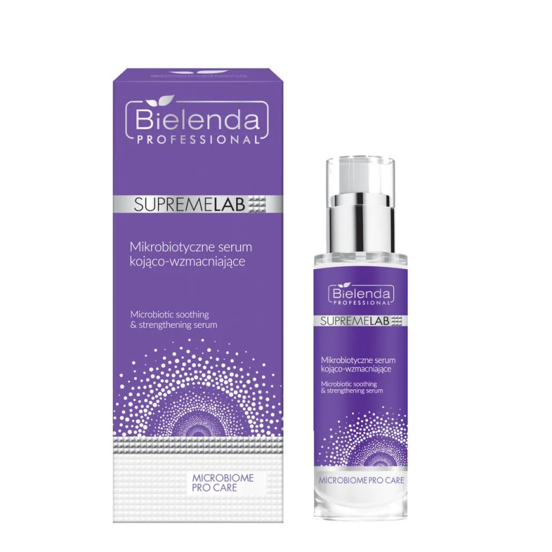 Bielenda Supremelab Microbiome Pro Care - Mikrobiotyczne Serum Kojąco-Wzmacniające 30ml