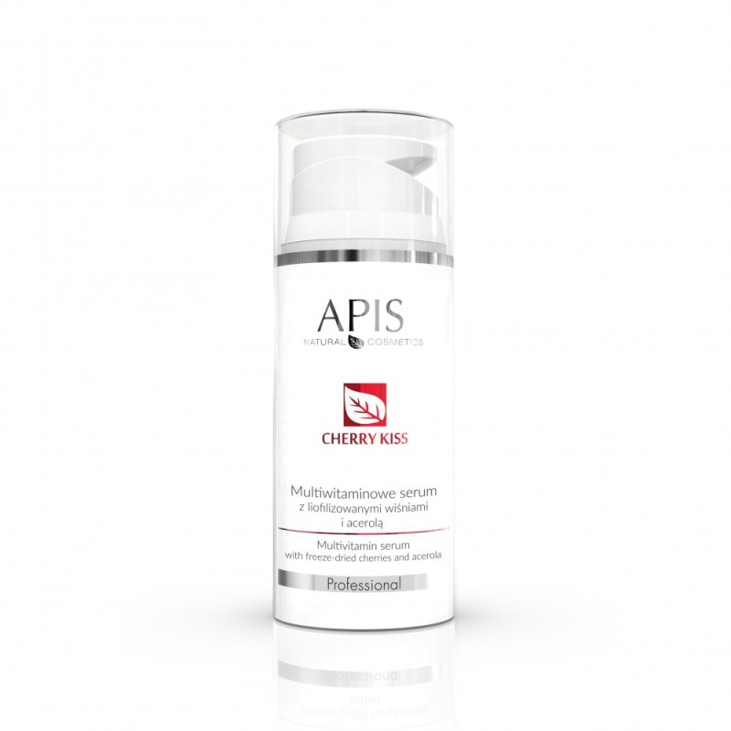 APIS Cherry Kiss Multiwitaminowe Serum z Liofilizowanymi Wiśniami i Acerolą 100ml